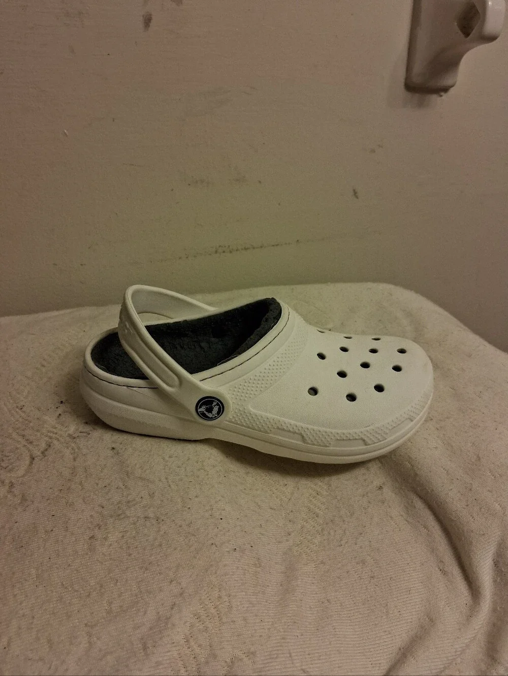 Crocs Kids Classic Clog - White Size J 2 Boys Girls Clean